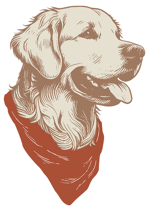 brand art from The Healthy Hound Company in Chattanooga TN
